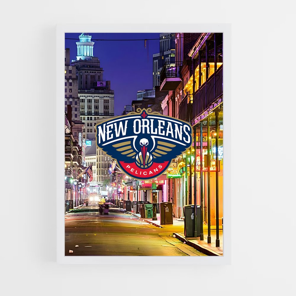 Poster L'Esprit de la Nouvelle-Orléans – affiche Basketball (vue 3)